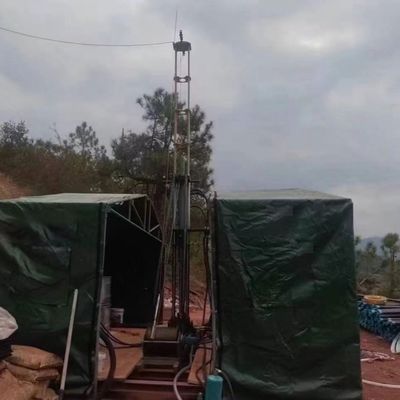 XZHP-600B BQ 600m Гидравлические портативные буровые установки легко собирать для разведки шахт