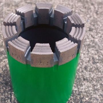 BWL NWL HWL PWL Turbo Impregnated Diamond Core Bit для твердых горных образований