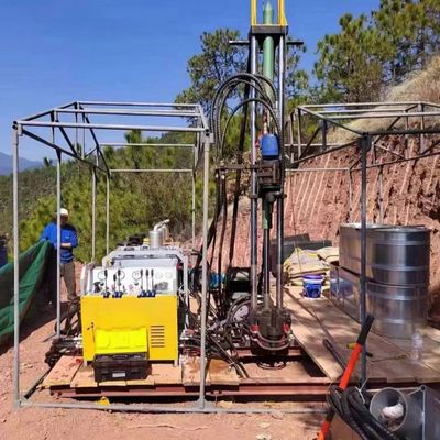 Хорошая цена. XZHP-600B BQ 600m Гидравлические портативные буровые установки легко собирать для разведки шахт онлайн