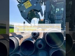 Сверлопроводная сверлялка с уплотненными нитями для сверливания в абразивных геологических условиях