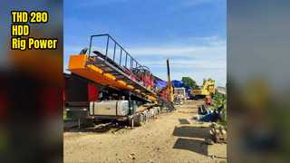 Бестраншейные проекты установки ГНБ большого диаметра THD-280